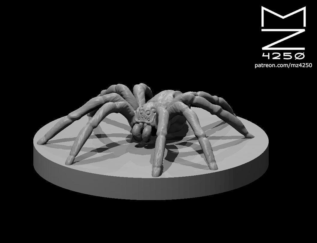 Giant Spiders (3 Variants Available) by MZ4250 (Miguel Zavala).