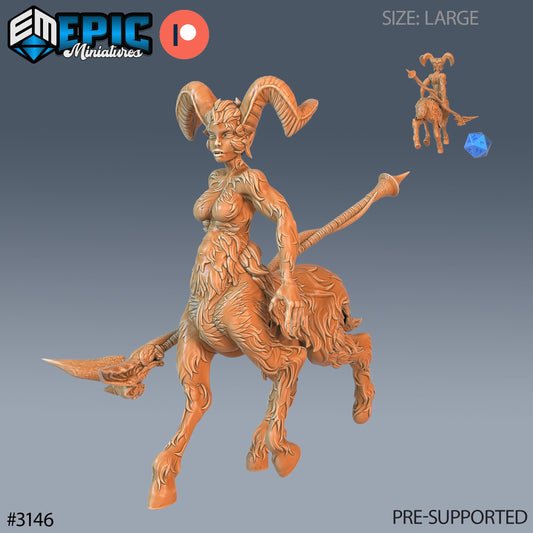 Faun Warlock (3 Variants Available) - Epic Miniatures
