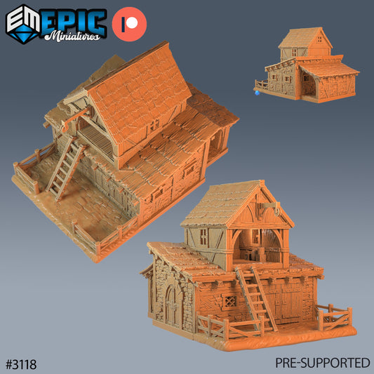 Horse Stable - Epic Miniatures