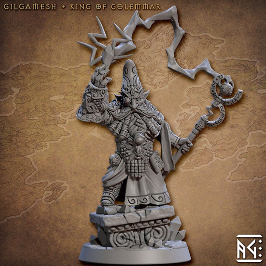 Gilgamesh, Gnome King of Golemmar - Artisan Guild