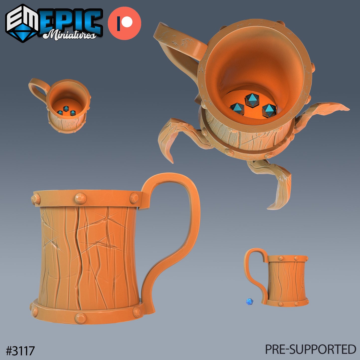 Giant Mug Mimic and Decorative Mug - Epic Miniatures