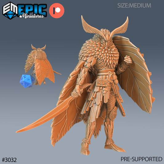 Moth Warrior (3 Variants Available) - Epic Miniatures
