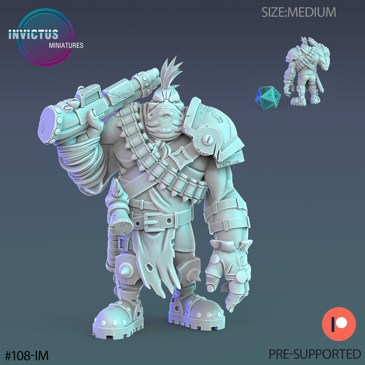 Alien Hoard Alien Station Guard (3 Variants Available) - Invictus Miniatures ...