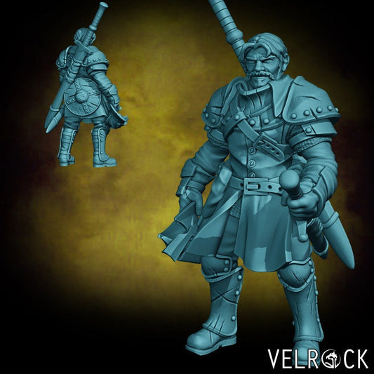Male Warrior Veteran (2 Variants Available) - Velrock