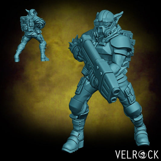 Catian Shock Troopers - Energy Guns (4 Variants Available) - Velrock