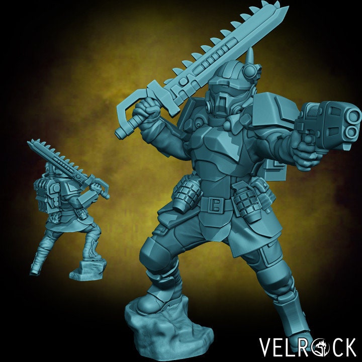 Tempest Guardsmen Elites - Male Squad (8 Variants Available) - Velrock