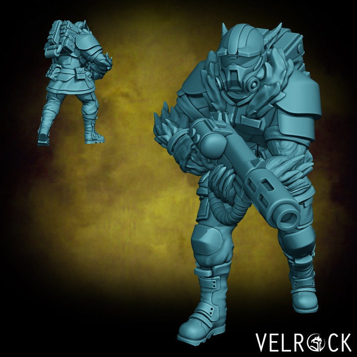 Catian Shock Troopers - Beam Guns (4 Variants Available) - Velrock