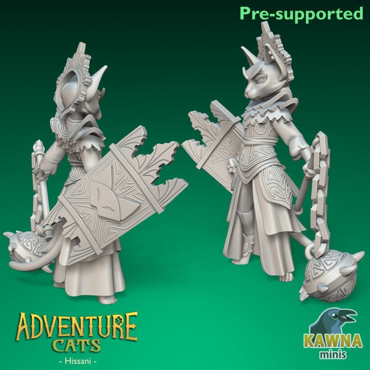 Hissani Cleric (2 Variants Available) - Kawna Minis