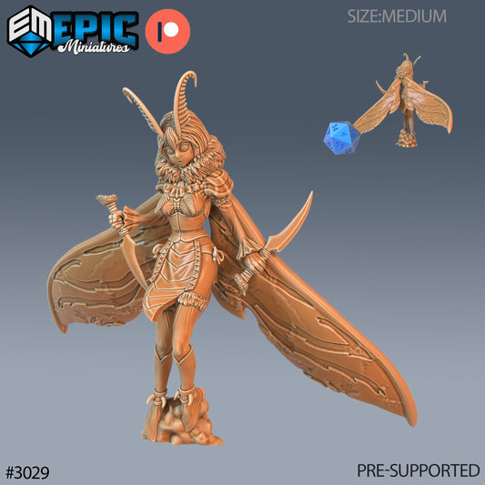 Moth Girl (3 Variants Available) - Epic Miniatures