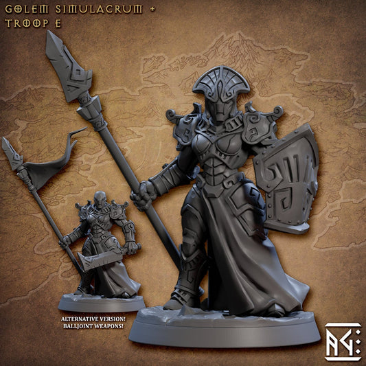 Golem Simulacrum Troop E (2 Variants Available) - Artisan Guild