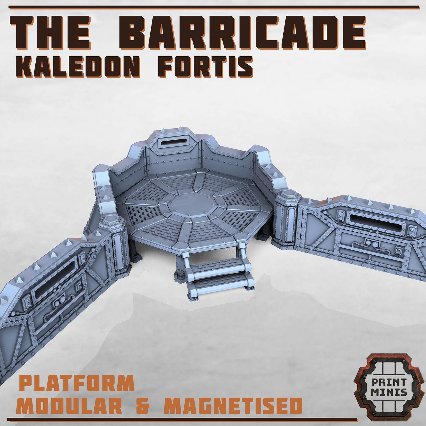 Brinklands Barricades - Scenery Kit - Print Minis