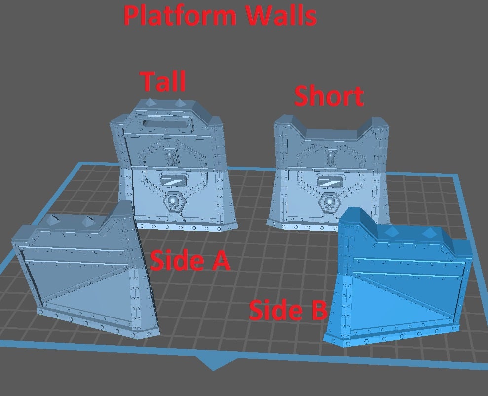 Brinklands Barricades - Scenery Kit - Print Minis