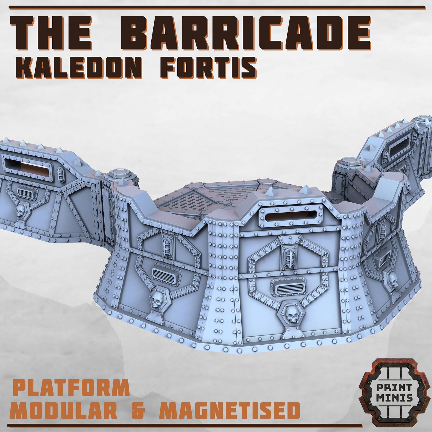 Brinklands Barricades - Scenery Kit - Print Minis