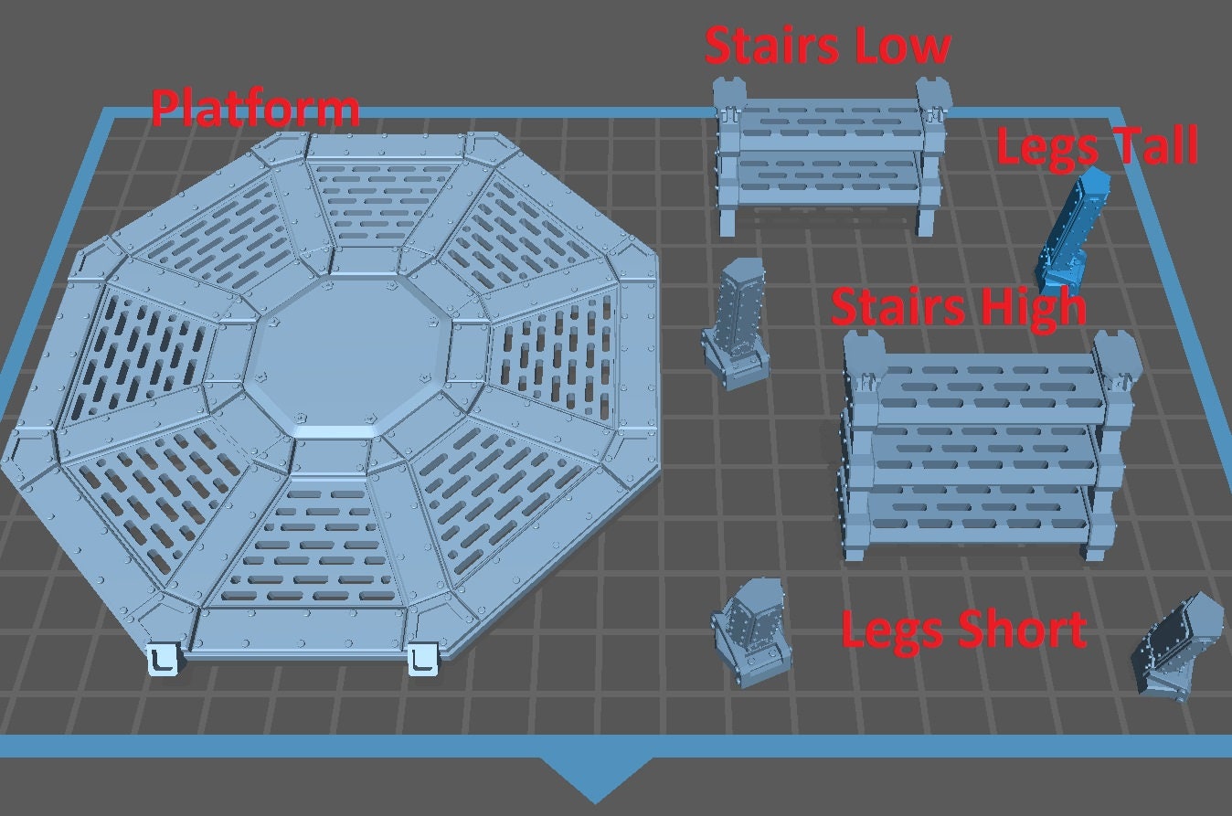 Brinklands Barricades - Scenery Kit - Print Minis