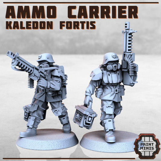 Ammo Carrier (2 Variants Avialable) - Print Minis