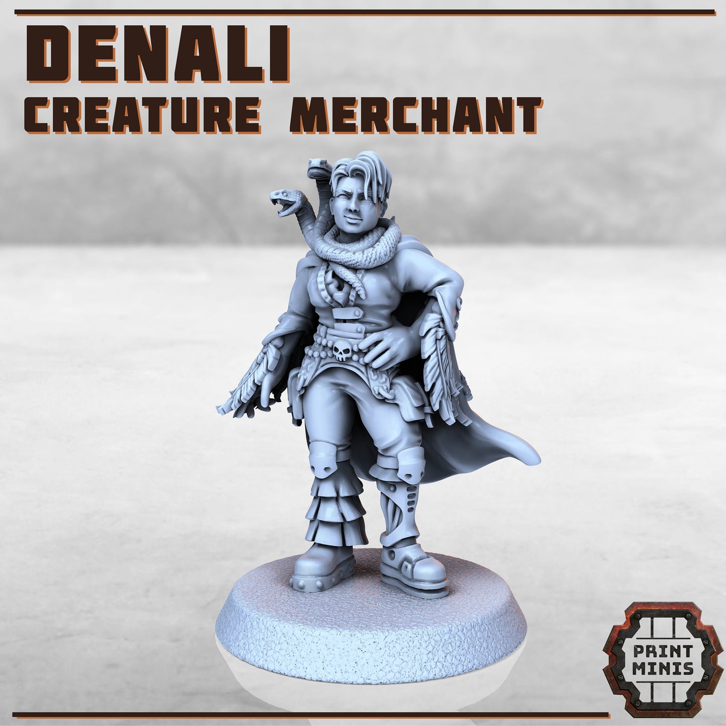 Beast Merchant (2 Variants Available) - Print Minis