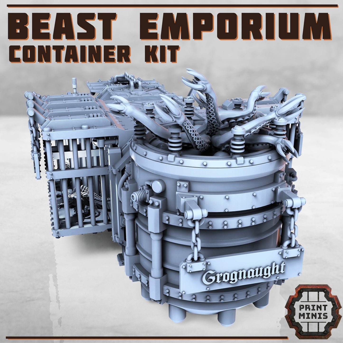 Beast Emporium Container Kit - Scenery Kit - Print Minis