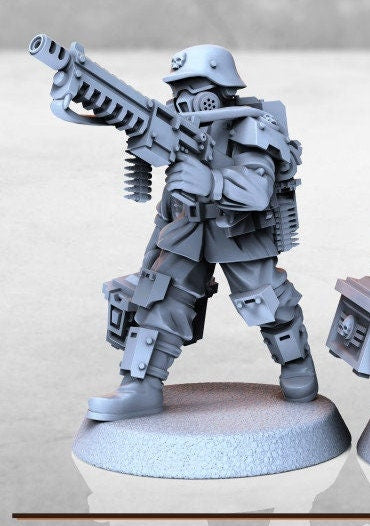 Ammo Carrier (2 Variants Avialable) - Print Minis