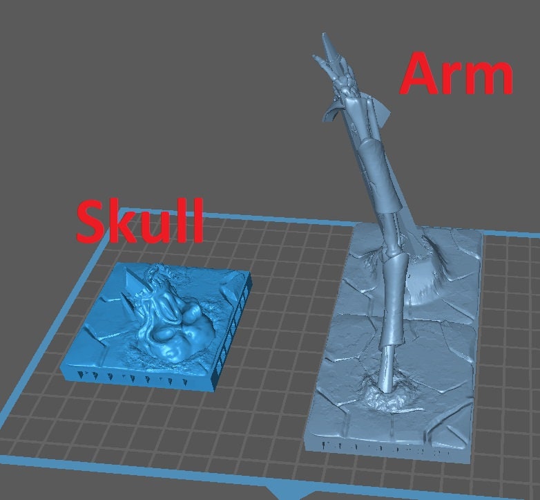 Modular Desert Tiles, Floor Set - Bones (OpenLock) - Epic Miniatures