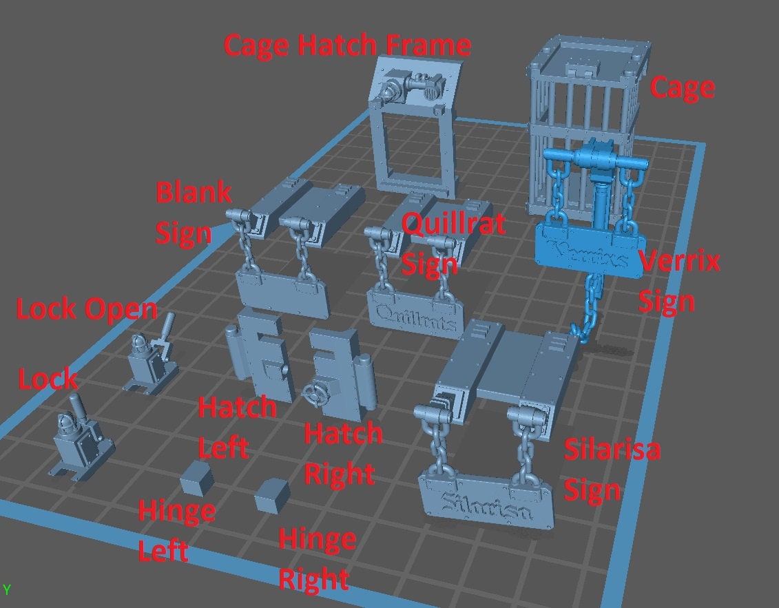 Beast Emporium Container Kit - Scenery Kit - Print Minis