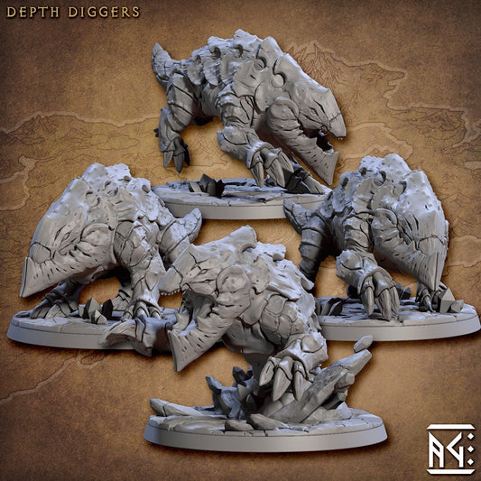 Depth Diggers (4 Variants Available) - Artisan Guild