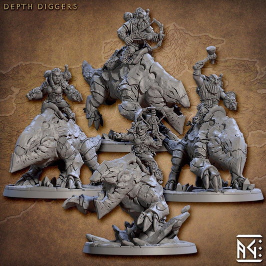 Depth Digger Riders (4 Variants Available) - Artisan Guild