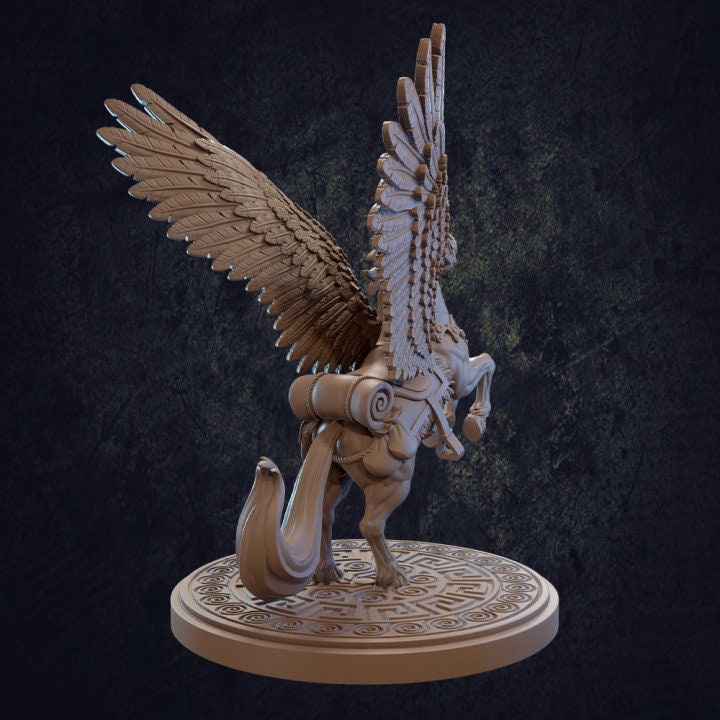 Thunderclap the Pegasus (2 Variants Available) - Dragon Trapper's Lodge