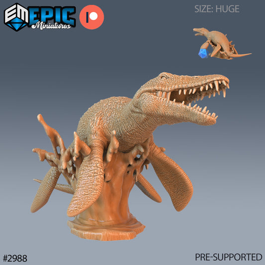 Liopleurodon (3 Variants Available) - Epic Miniatures
