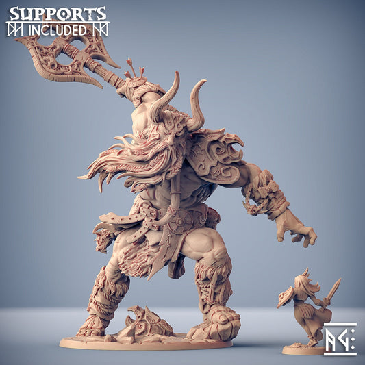 Hulgfnir, Frost Jotunn Champion (2 Variants Available) - Artisan Guild
