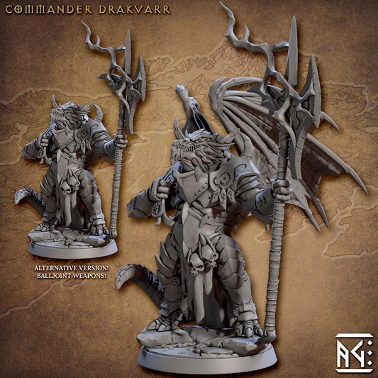 Commander Drak'Varr (2 Variants Available) - Artisan Guild