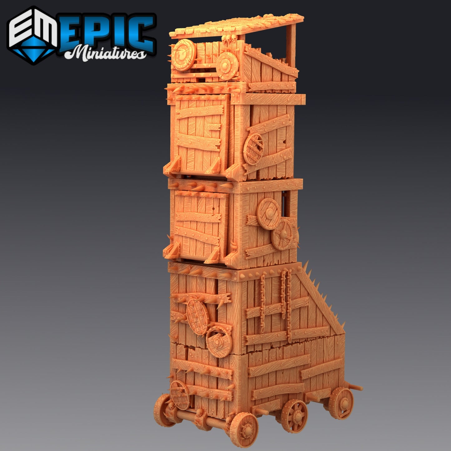 Siege Tower (2 Variants Available) - Epic Miniatures