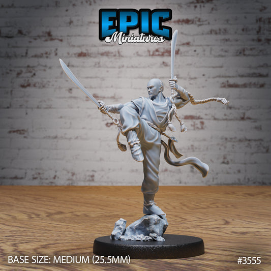 Shaolin Warrior Monk - Epic Miniatures