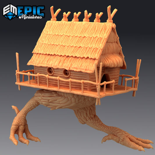 Baba Yaga's Walking Hut (2 Variants Available) - Epic Miniatures