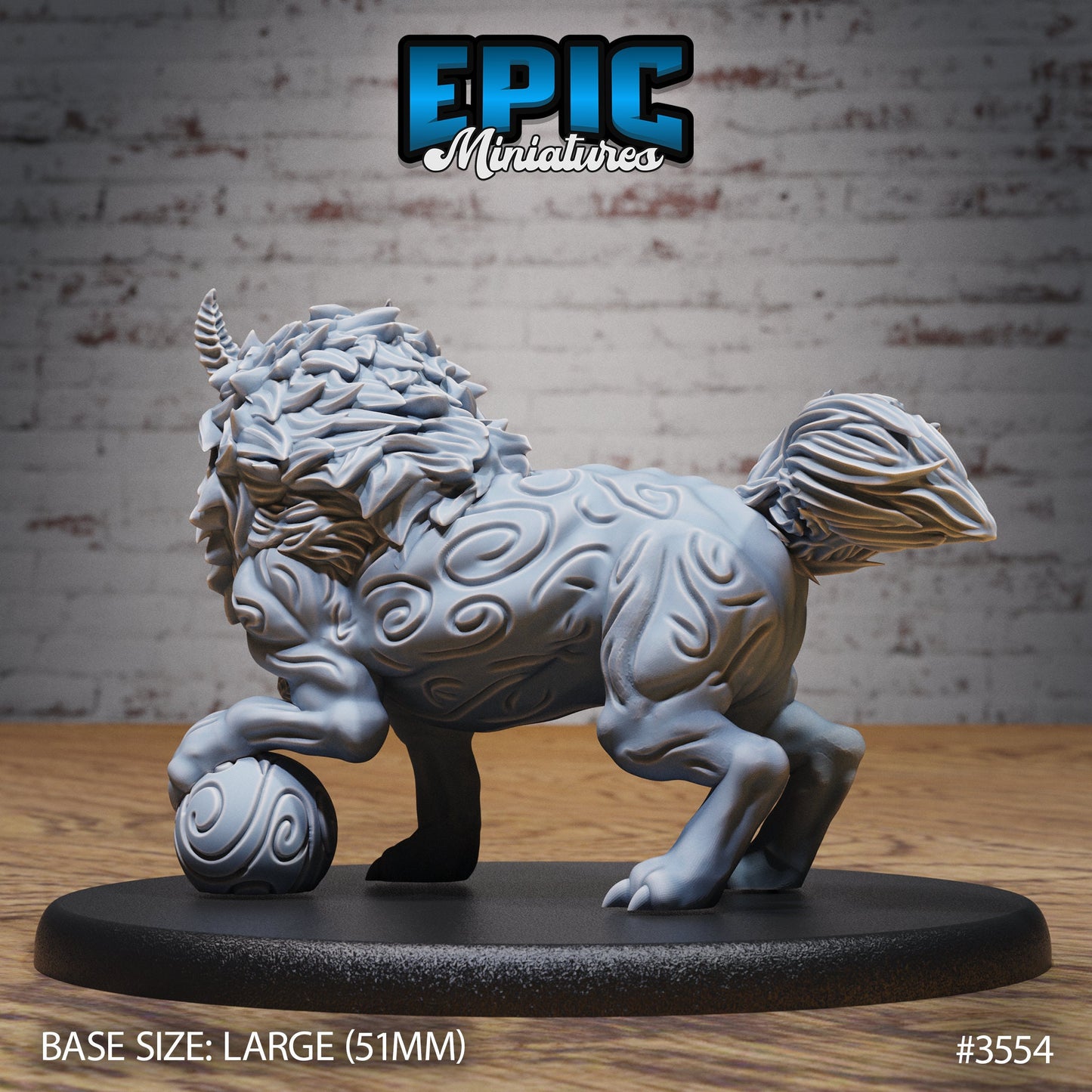 Guardian Fu Dog (3 Variants Available) - Epic Miniatures