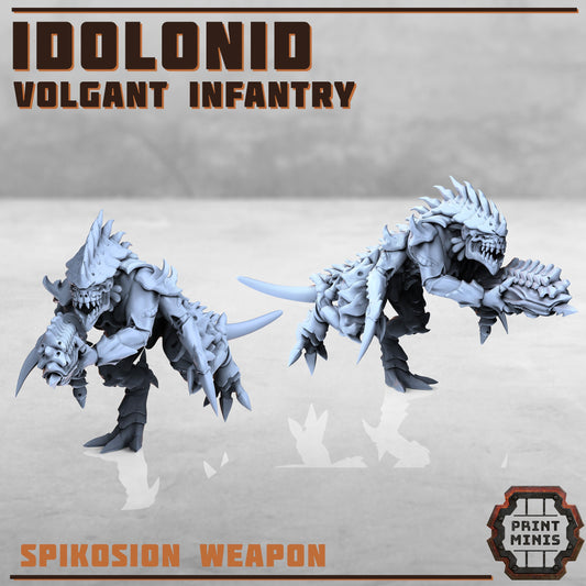 Idolonid Infantry (3 Variants Available) - Print Minis