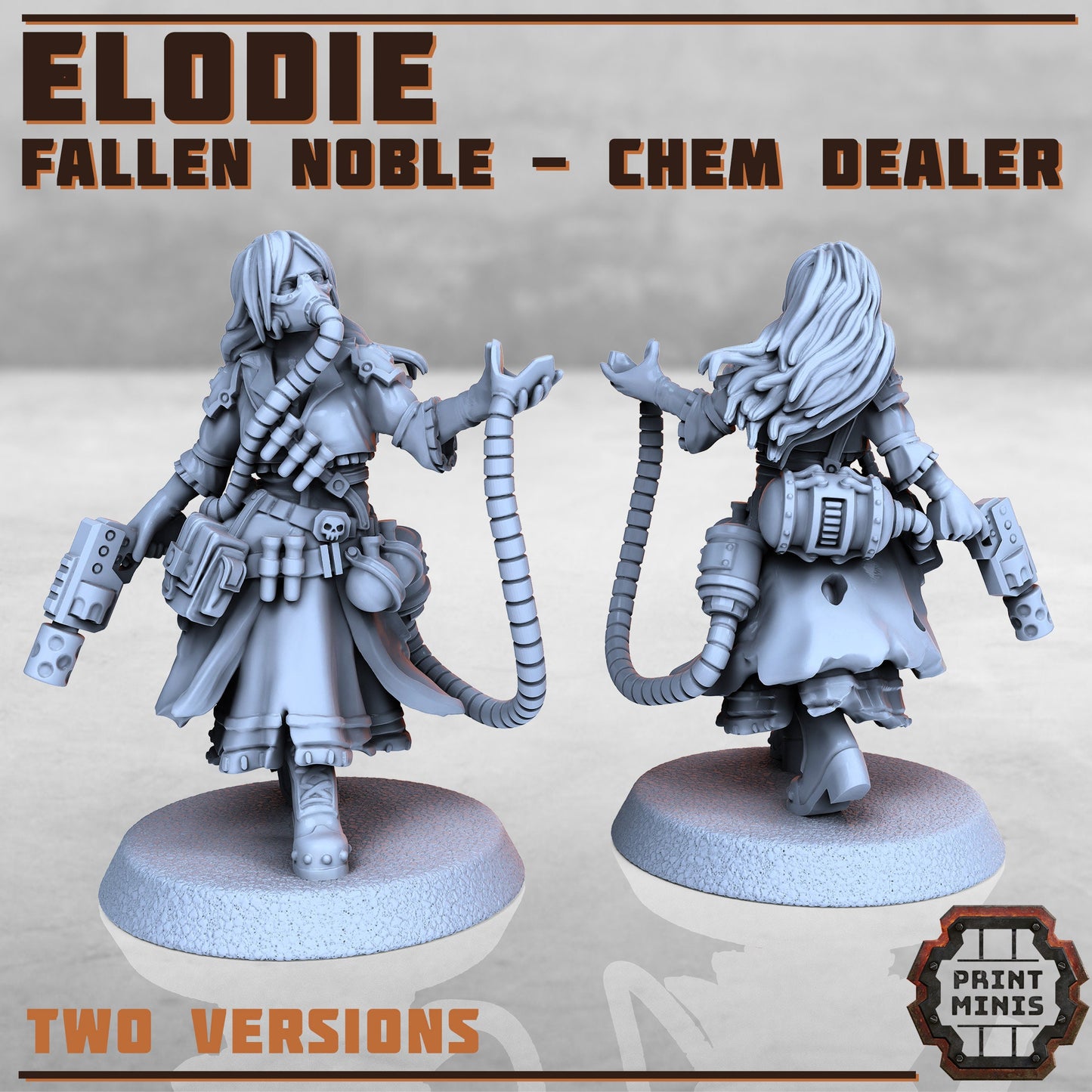 Elodie, the Chem Dealer (2 Variants Available) - Print Minis