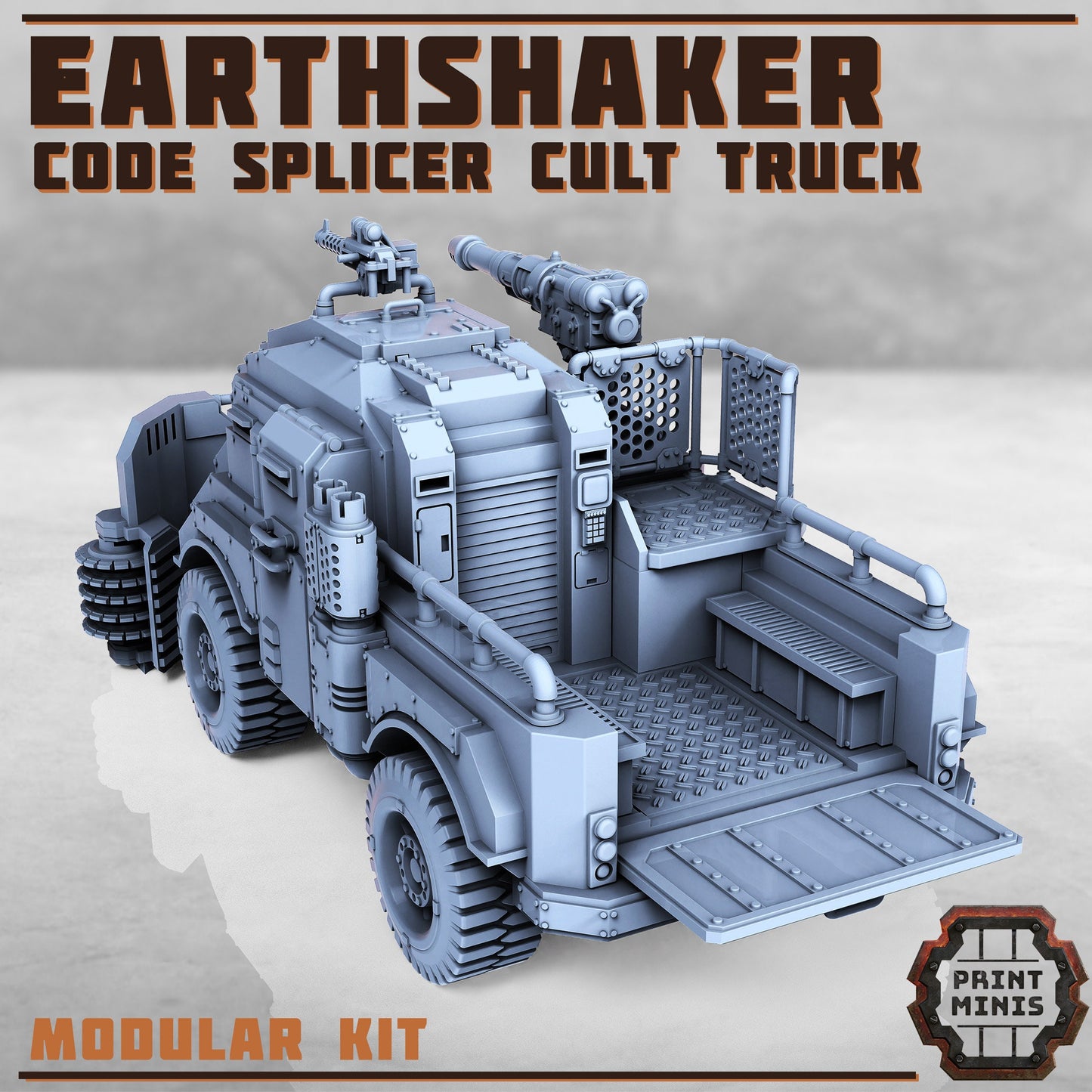 Earthshaker Truck (2 Variants Available) - Print Minis