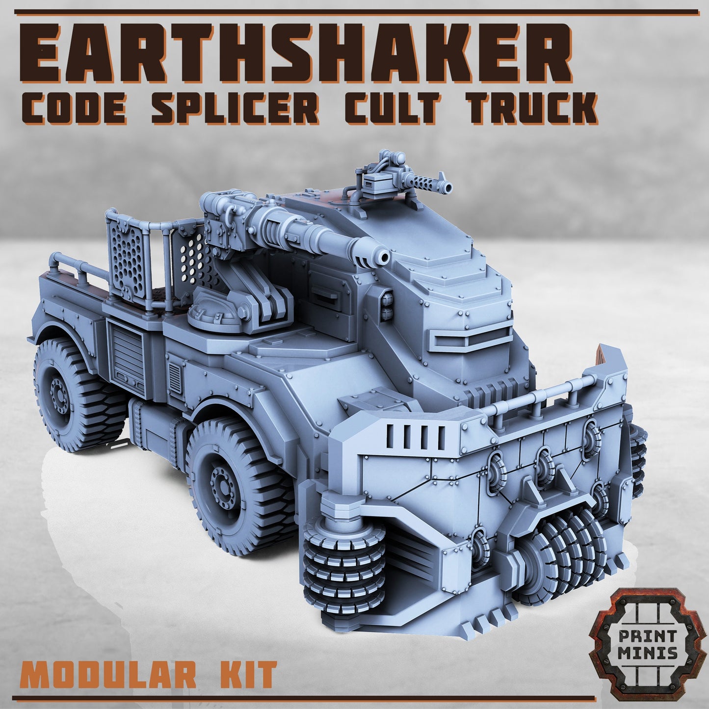 Earthshaker Truck (2 Variants Available) - Print Minis