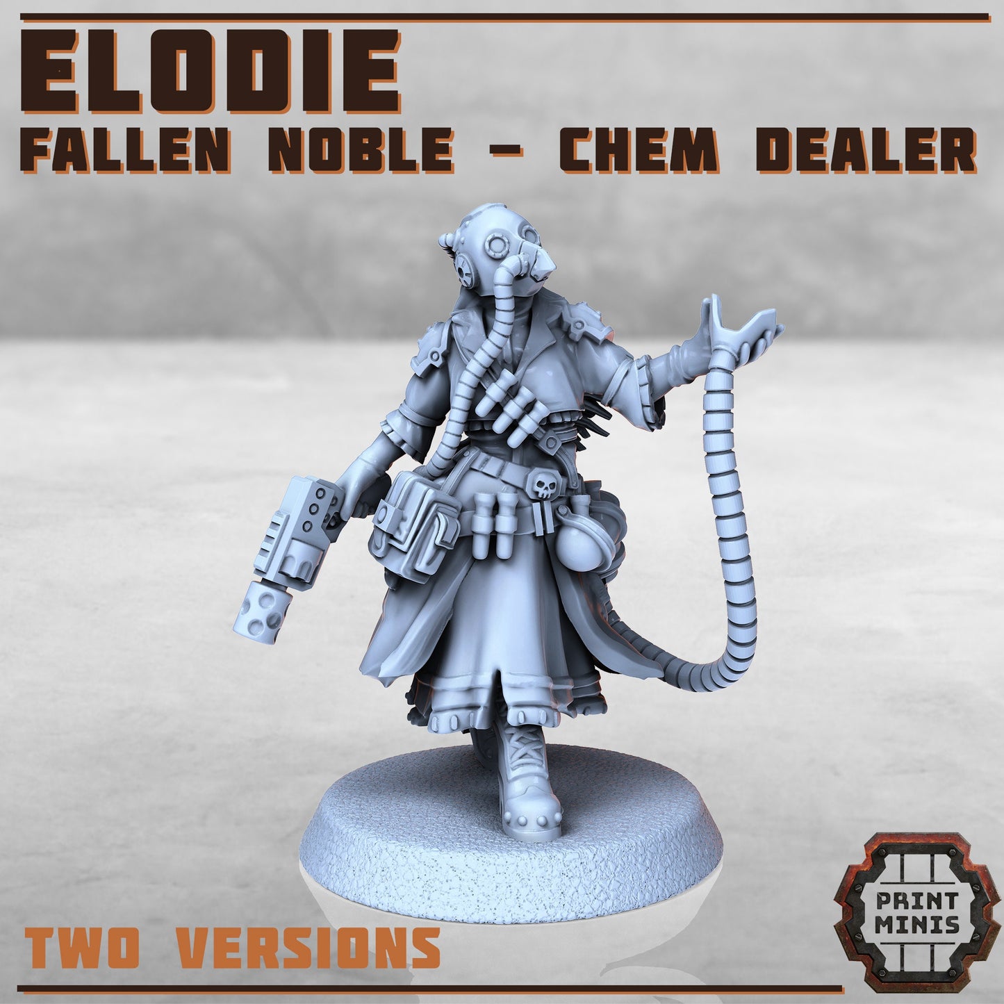 Elodie, the Chem Dealer (2 Variants Available) - Print Minis