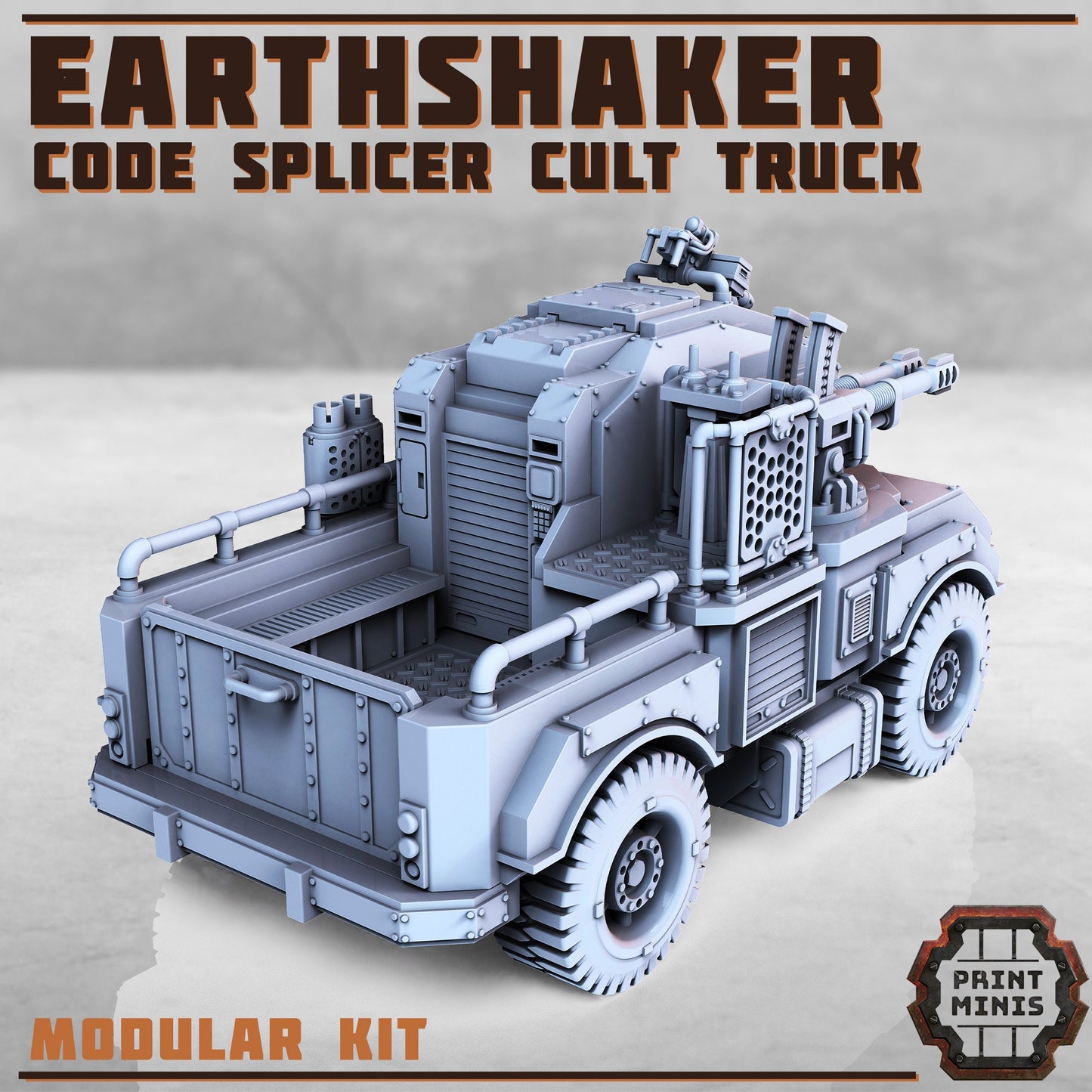 Earthshaker Truck (2 Variants Available) - Print Minis