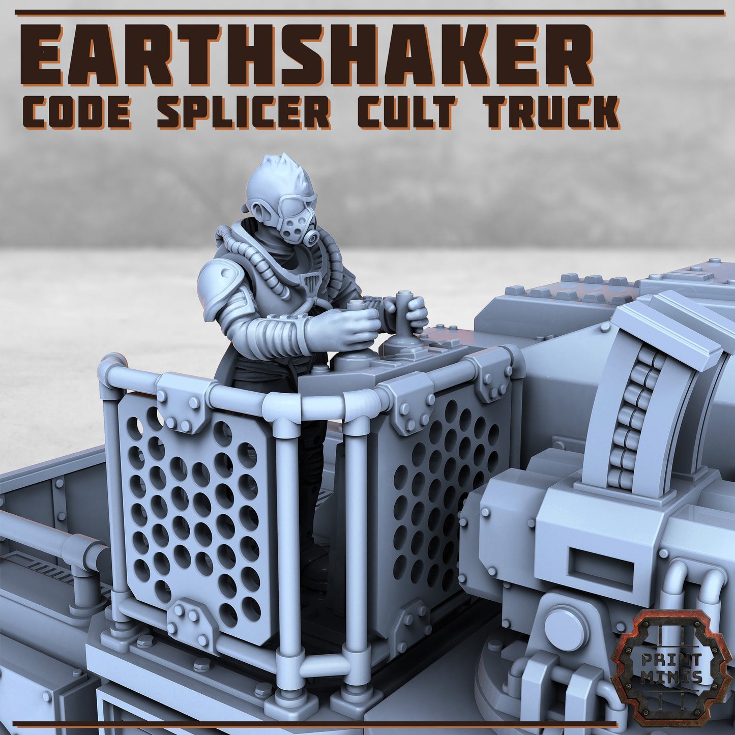 Earthshaker Truck (2 Variants Available) - Print Minis