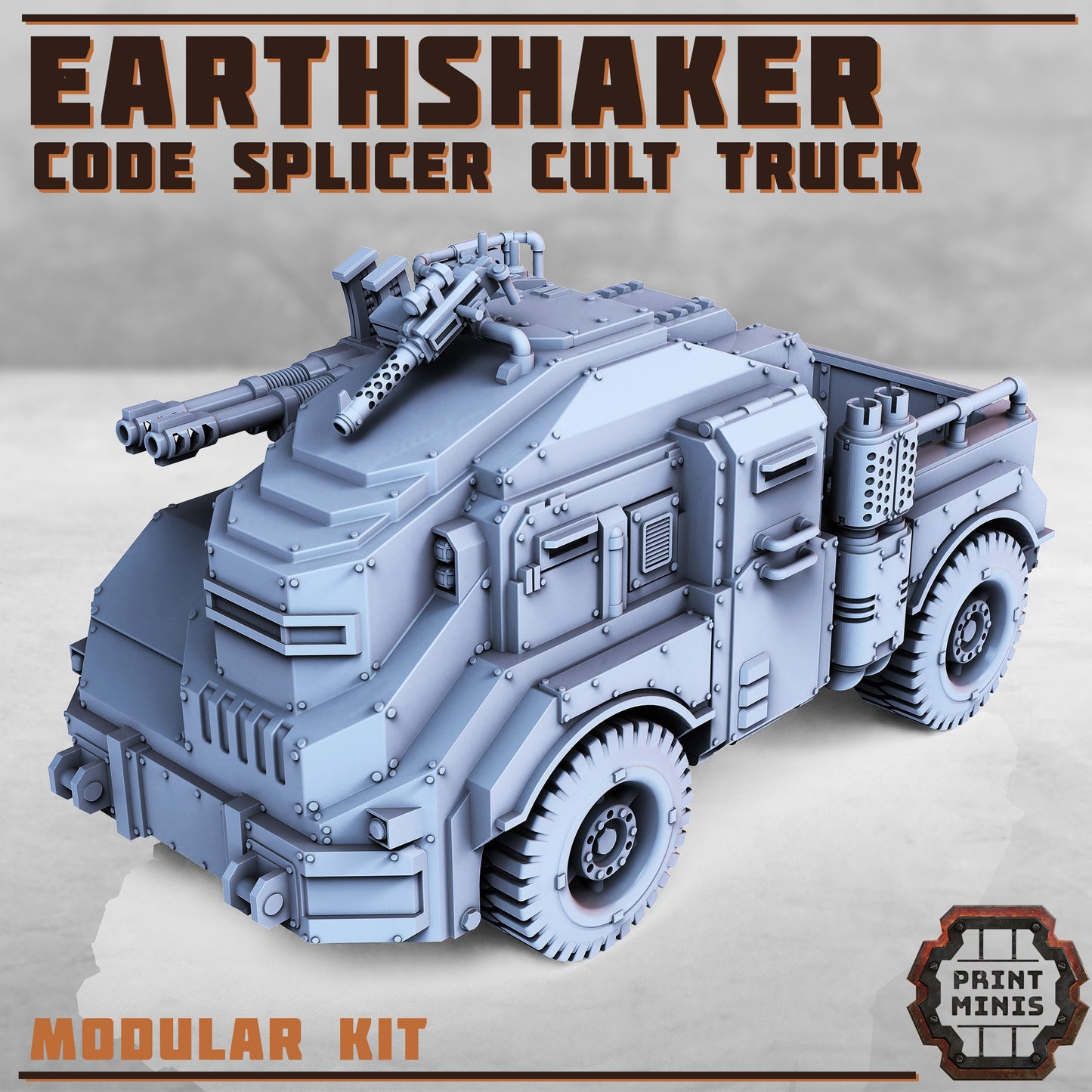 Earthshaker Truck (2 Variants Available) - Print Minis