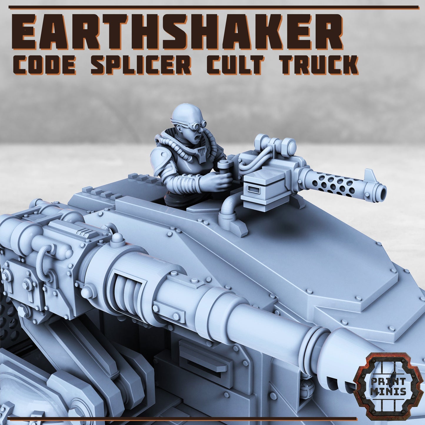 Earthshaker Truck (2 Variants Available) - Print Minis