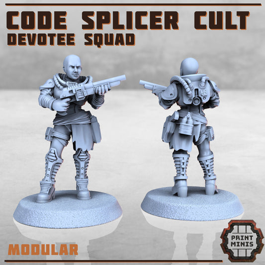 Code Splicer Cult (4 Variants Available) - Print Minis