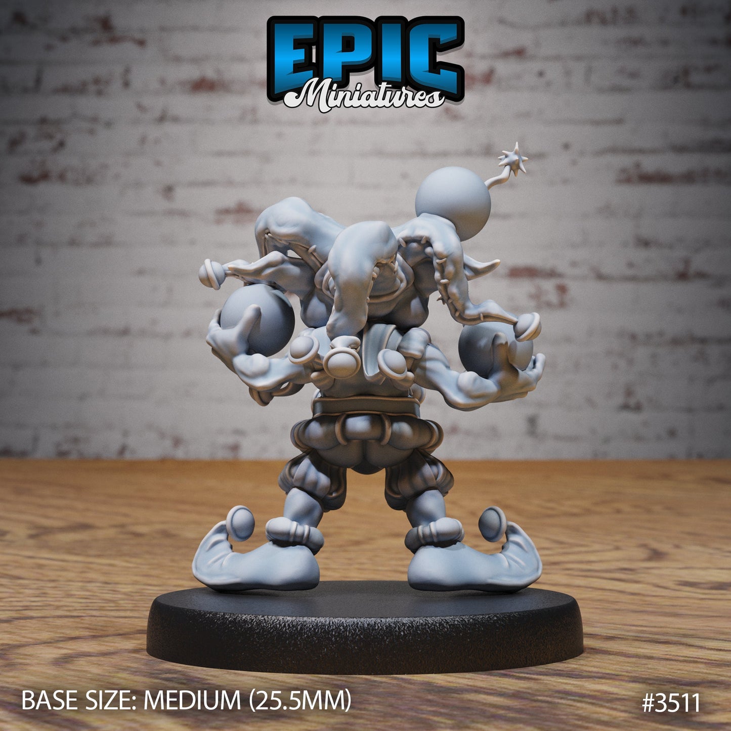 Goblin Clown (3 Variants Available) - Epic Miniatures