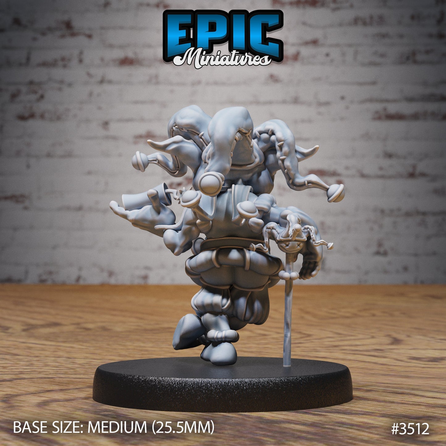 Goblin Clown (3 Variants Available) - Epic Miniatures
