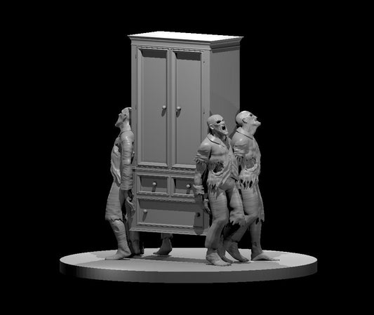 Armoire carried by Zombies - MZ4250