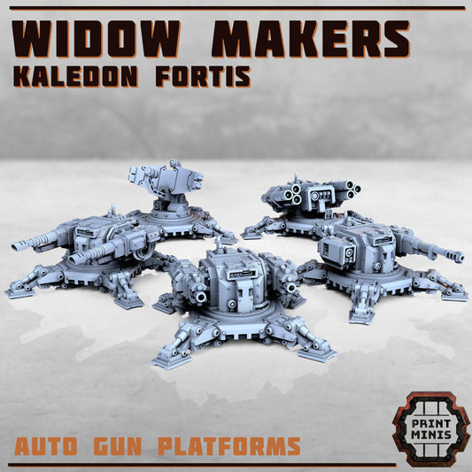 Widow Maker Auto Guns (5 Variants Available) - Print Minis