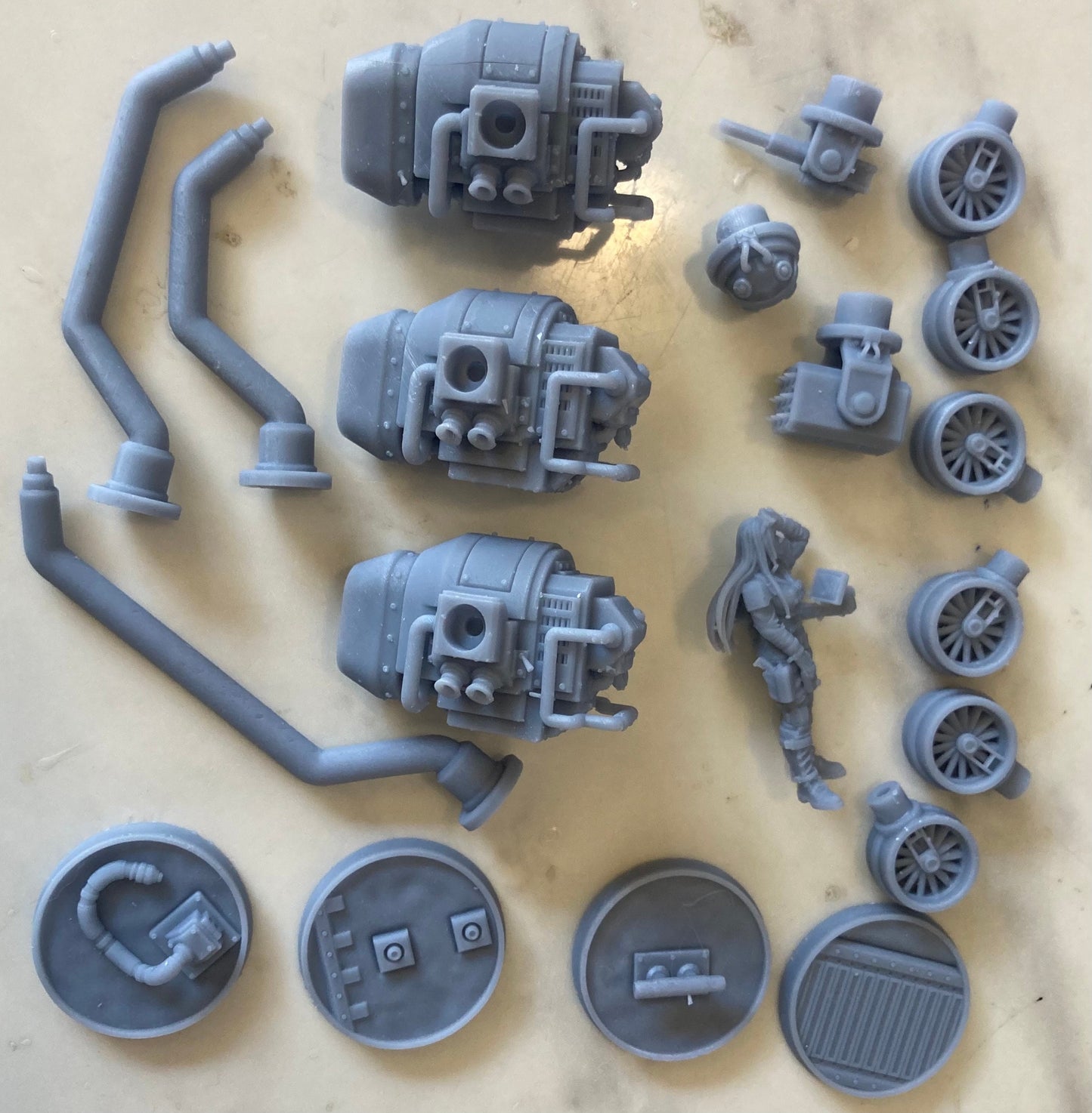 Drones and Drone Pilot (Modular Kit) - Print Minis