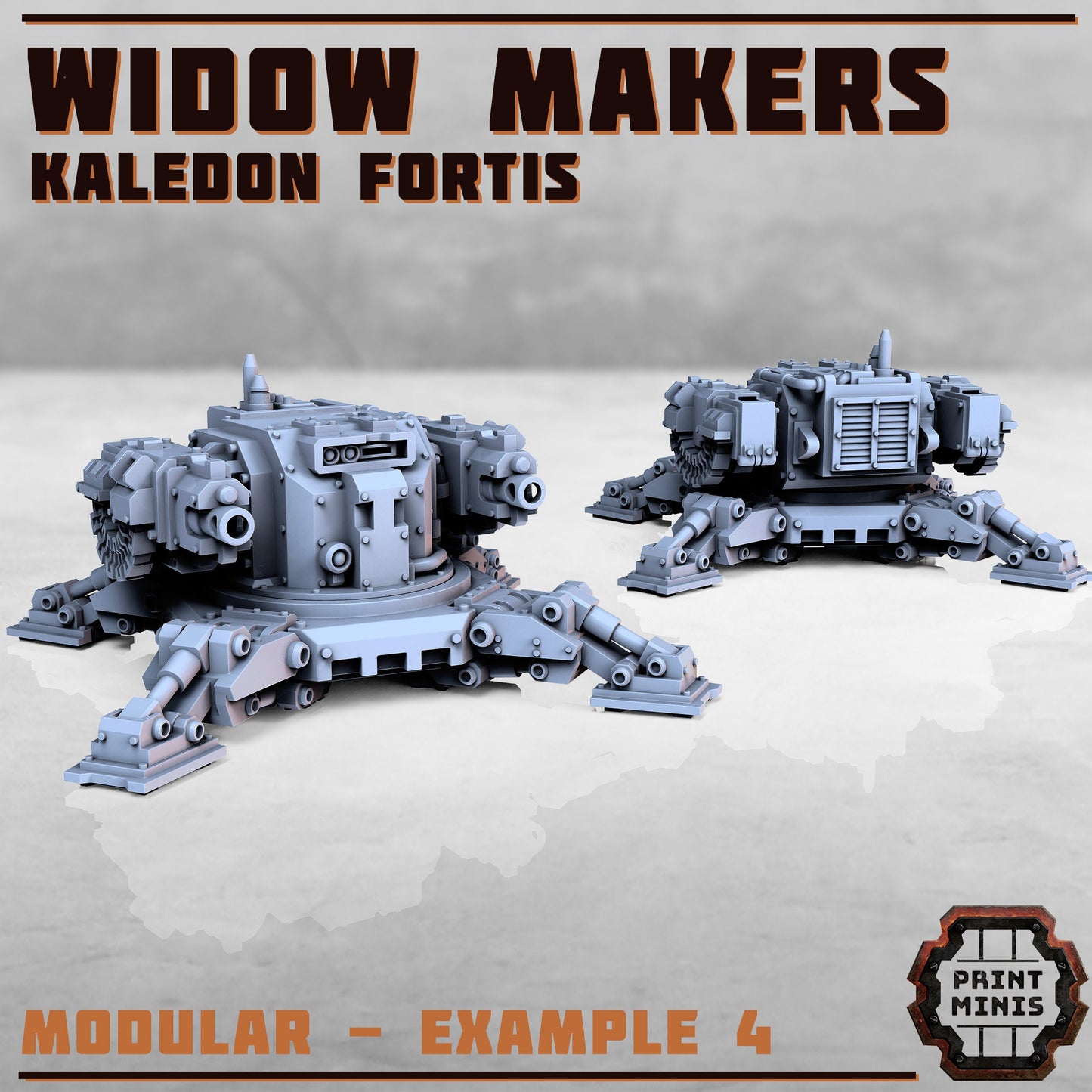 Widow Maker Auto Guns (5 Variants Available) - Print Minis